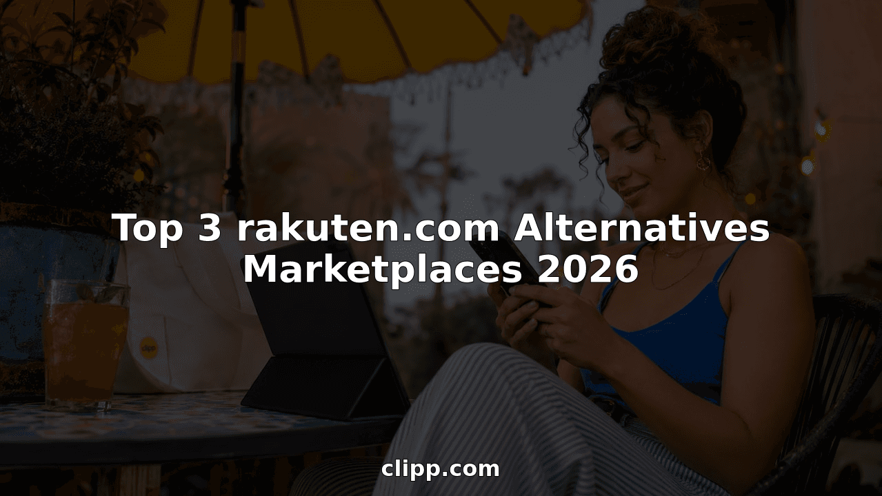 Top 3 rakuten.com Alternatives Marketplaces 2026